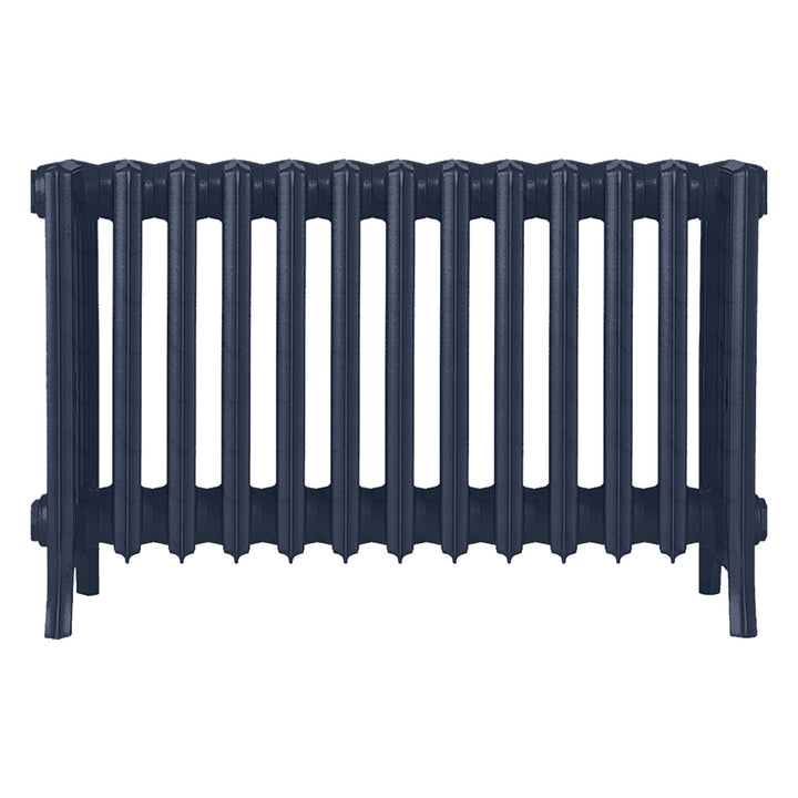 Grace - Anthracite Cast Iron Column Radiator H450mm x W817mm 6 Column - Wall Hung