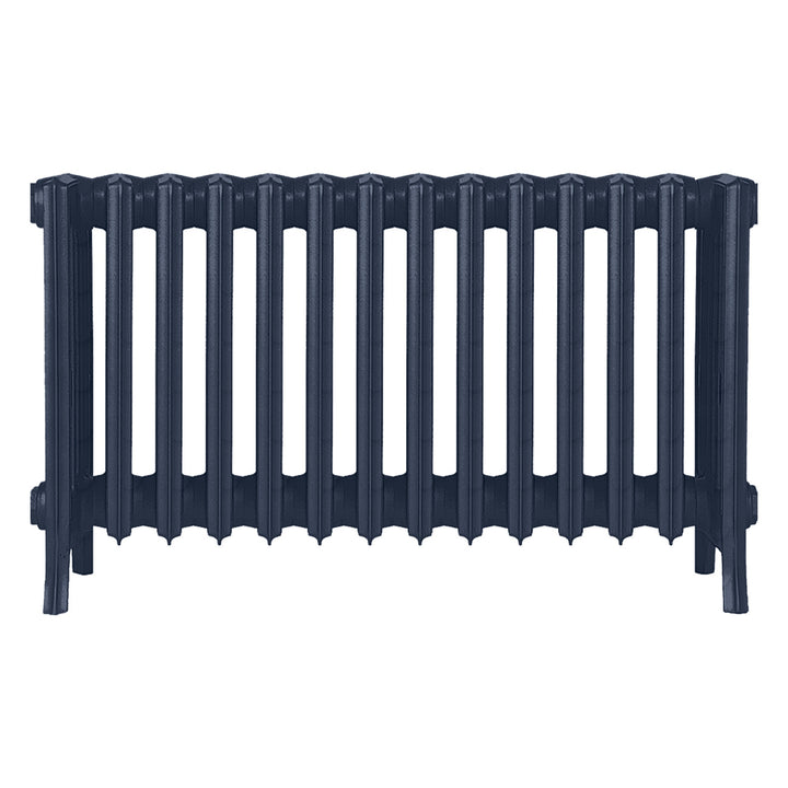 Grace - Anthracite Cast Iron Column Radiator H450mm x W877mm 6 Column - Wall Hung