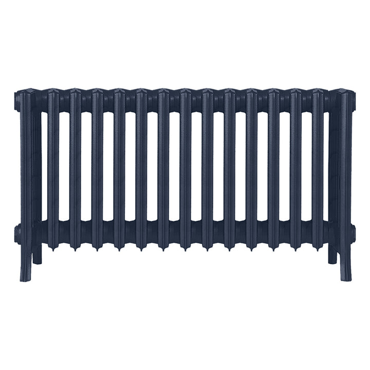 Grace - Anthracite Cast Iron Column Radiator H450mm x W938mm 6 Column - Wall Hung