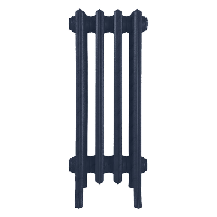 Grace - Anthracite Cast Iron Column Radiator H650mm x W272mm 6 Column - Floor Standing