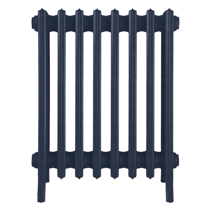 Grace - Anthracite Cast Iron Column Radiator H650mm x W514mm 6 Column - Floor Standing