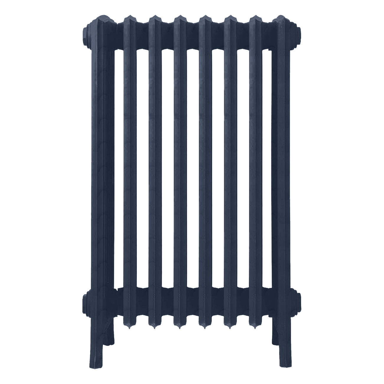 Grace - Anthracite Cast Iron Column Radiator H700mm x W514mm 6 Column - Wall Hung