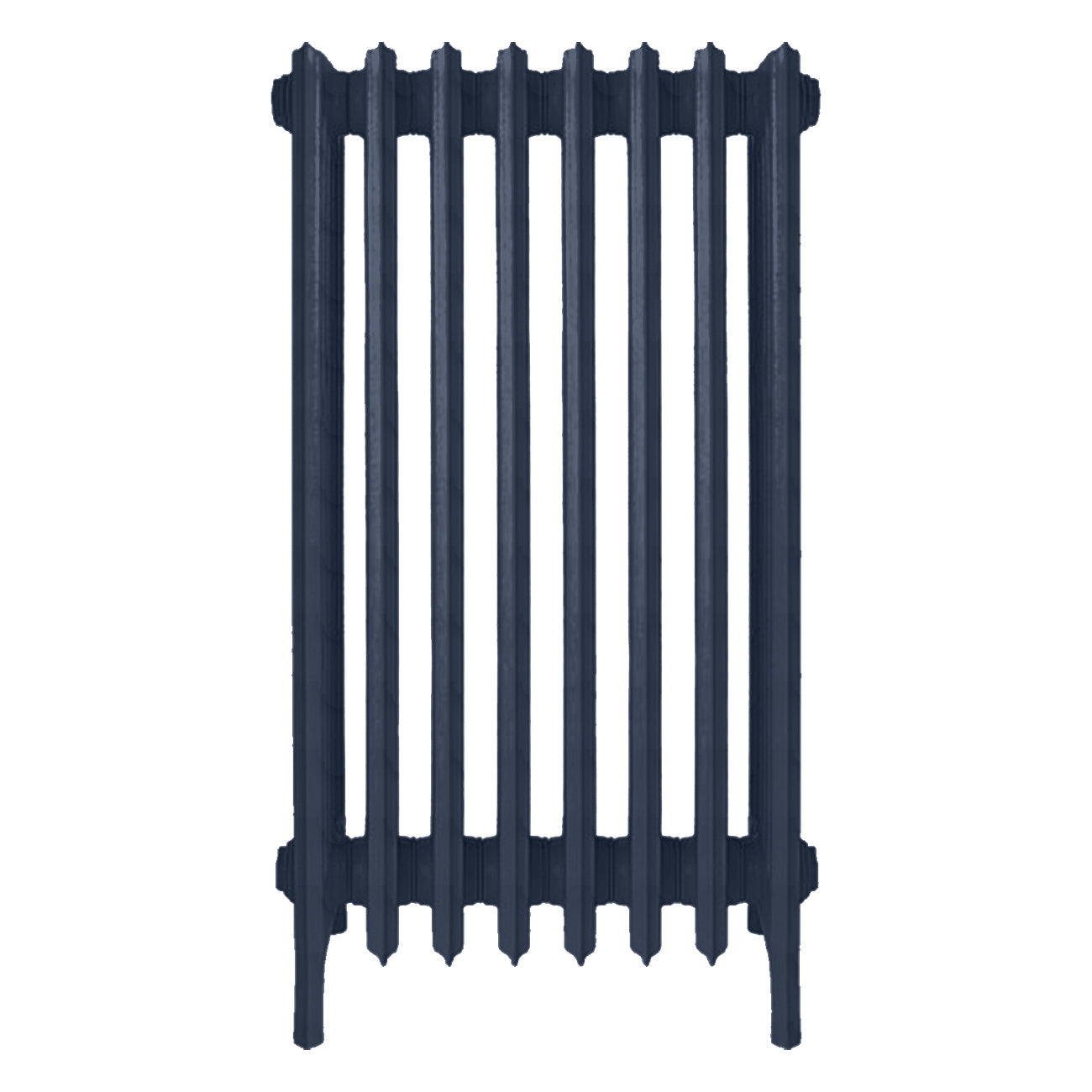 Grace - Anthracite Cast Iron Column Radiator H950mm x W514mm 6 Column - Floor Standing