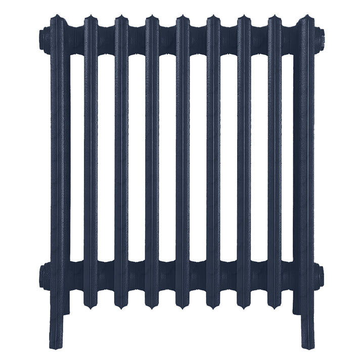 Grace - Anthracite Cast Iron Column Radiator H650mm x W575mm 6 Column - Floor Standing