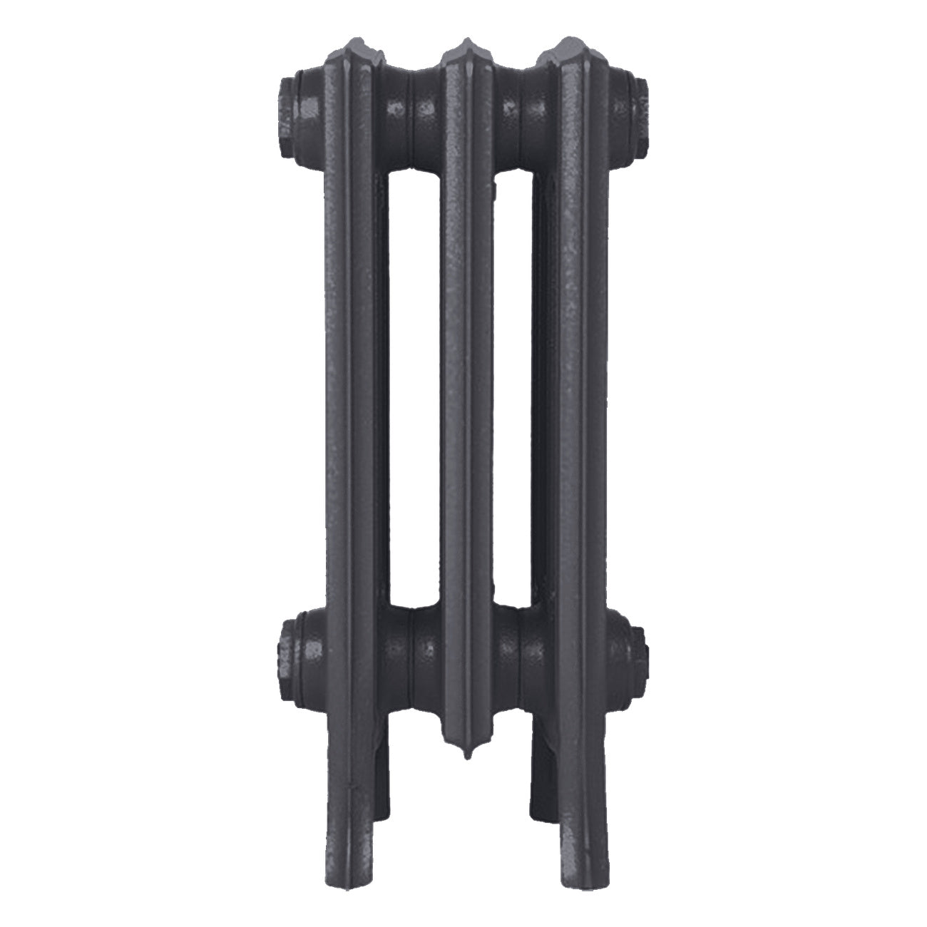 Grace - Black Iron Cast Iron Column Radiator H450mm x W212mm 4 Column - Wall Hung
