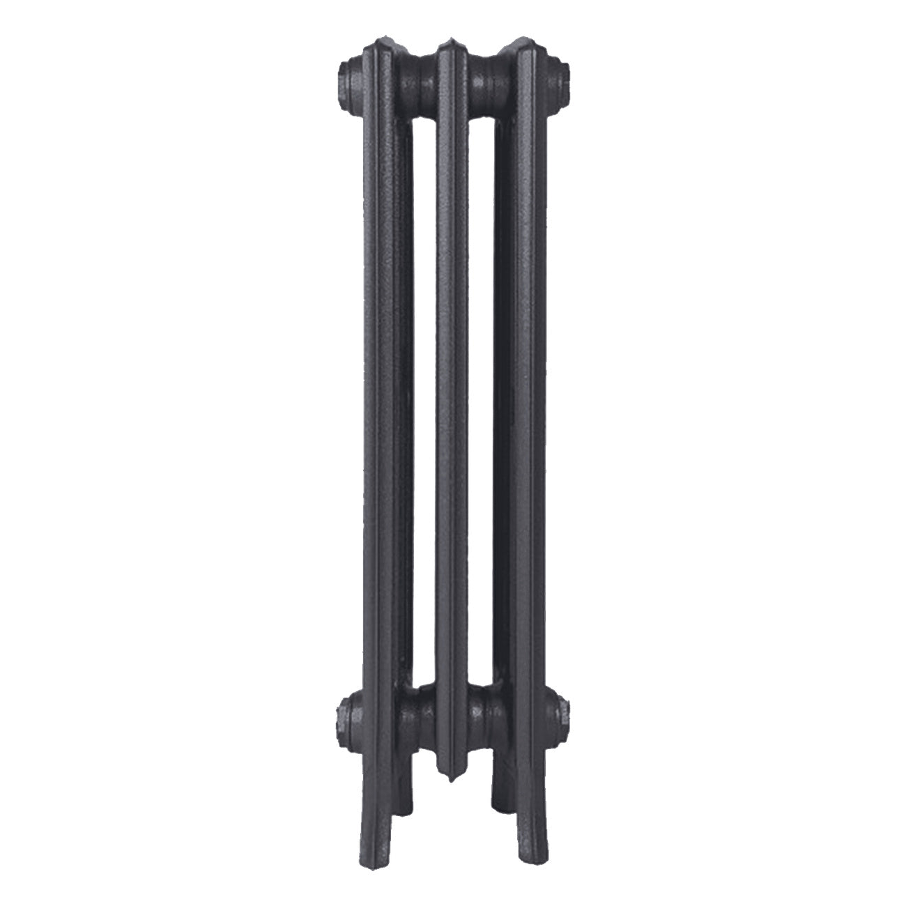 Grace - Black Iron Cast Iron Column Radiator H700mm x W212mm 4 Column - Wall Hung