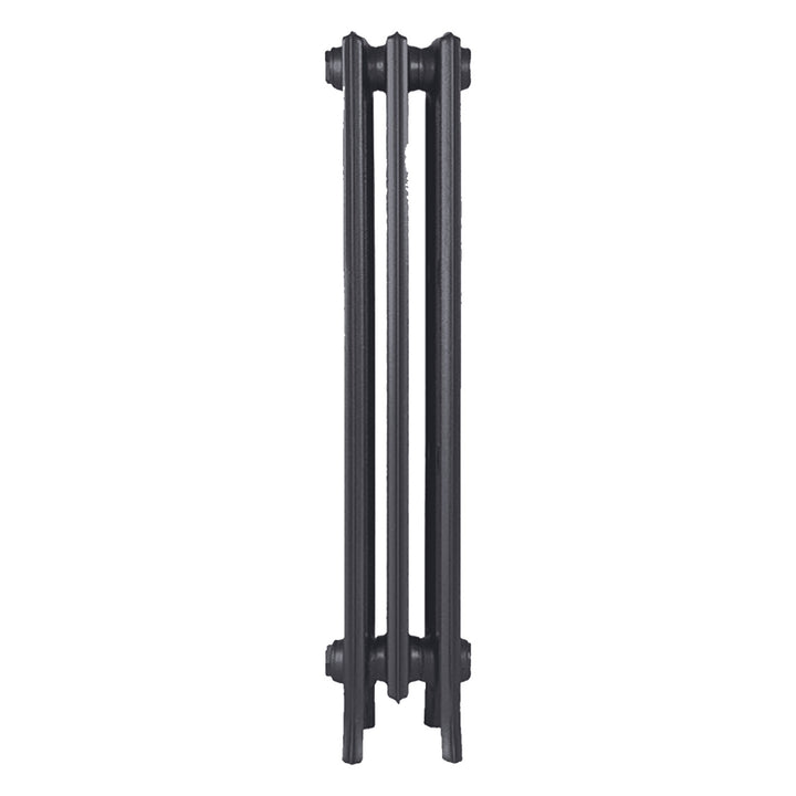 Grace - Black Iron Cast Iron Column Radiator H950mm x W212mm 4 Column - Floor Standing