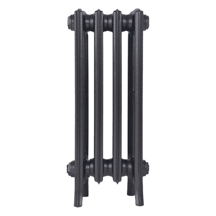 Grace - Black Iron Cast Iron Column Radiator H650mm x W272mm 4 Column - Floor Standing