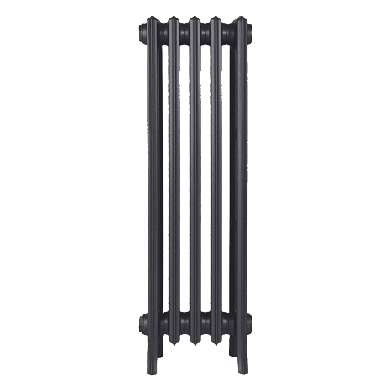 Grace - Black Iron Cast Iron Column Radiator H950mm x W333mm 4 Column - Floor Standing
