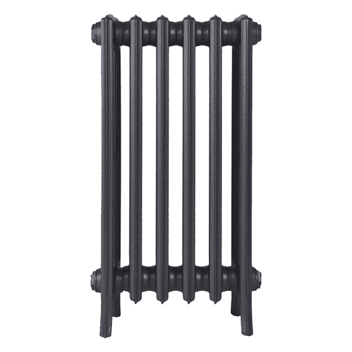 Grace - Black Iron Cast Iron Column Radiator H700mm x W393mm 4 Column - Wall Hung