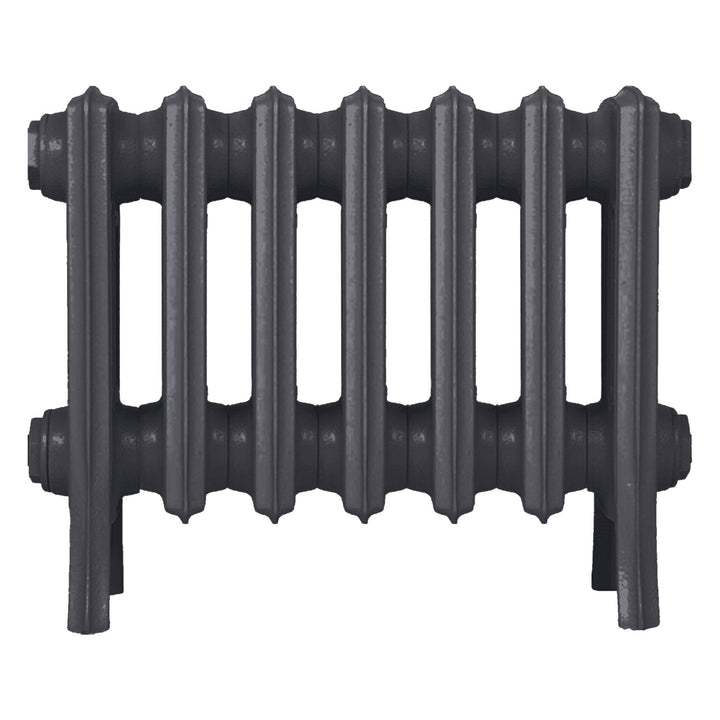 Grace - Black Iron Cast Iron Column Radiator H350mm x W454mm 4 Column - Floor Standing