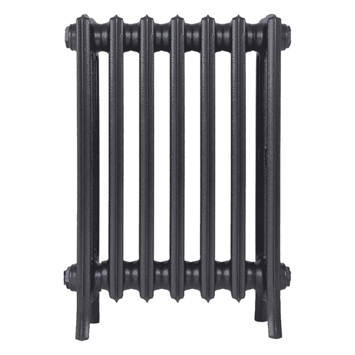 Grace - Black Iron Cast Iron Column Radiator H600mm x W454mm 4 Column - Wall Hung