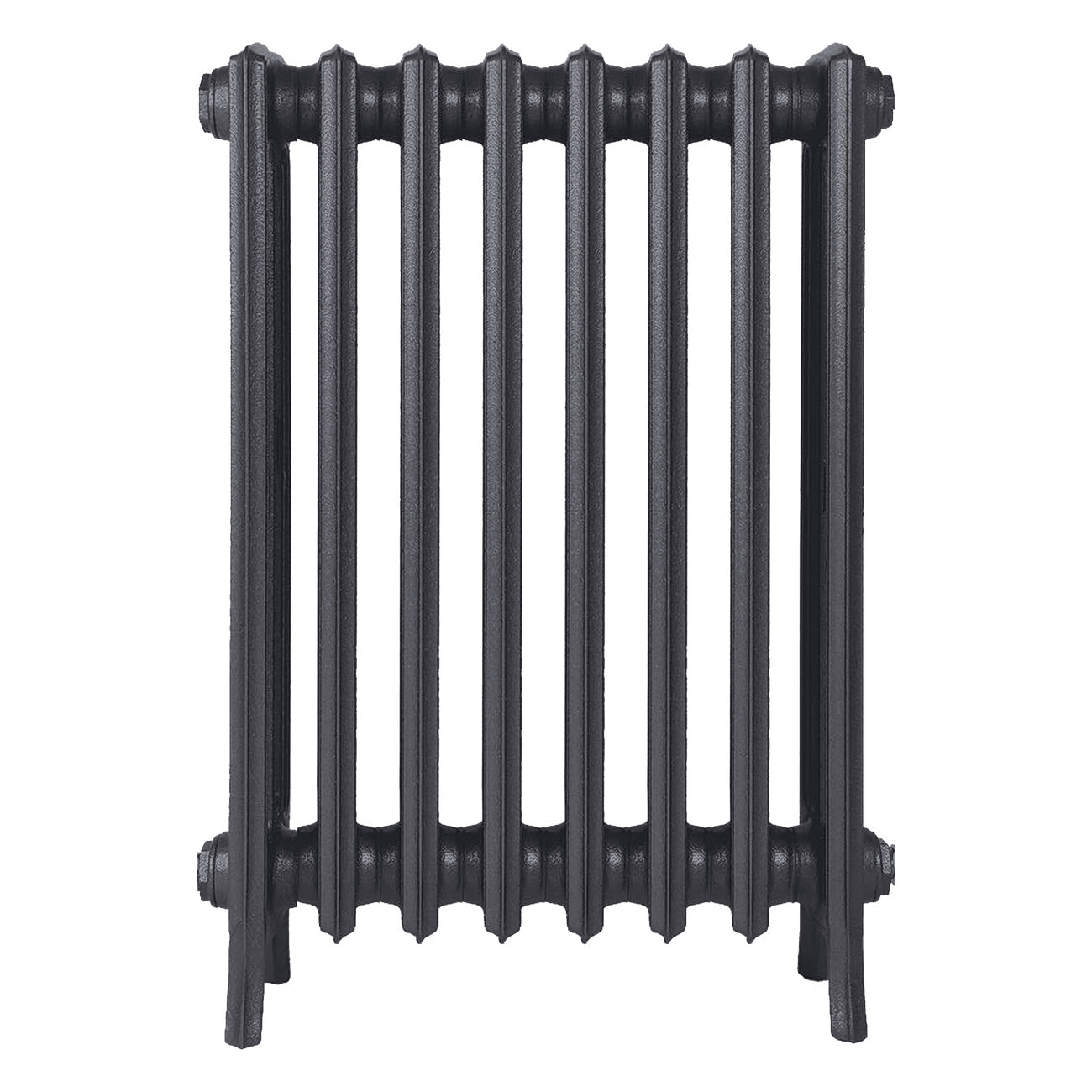 Grace - Black Iron Cast Iron Column Radiator H750mm x W514mm 4 Column - Floor Standing
