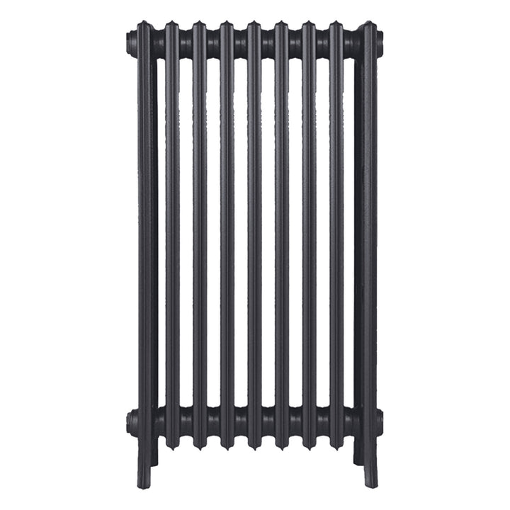 Grace - Black Iron Cast Iron Column Radiator H898mm x W575mm 4 Column - Wall Hung