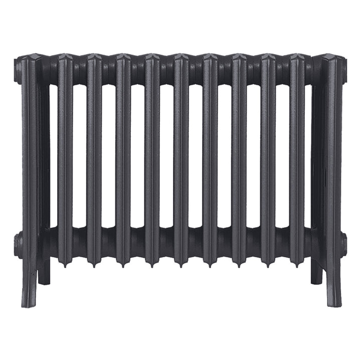 Grace - Black Iron Cast Iron Column Radiator H450mm x W696mm 6 Column - Wall Hung
