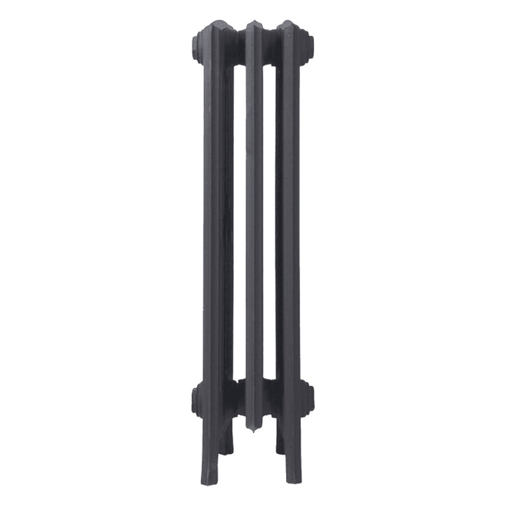Grace - Black Iron Cast Iron Column Radiator H700mm x W212mm 6 Column - Wall Hung