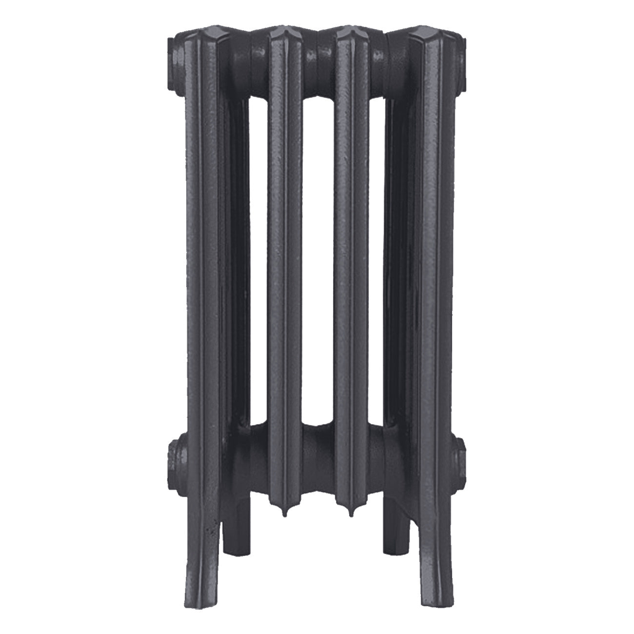 Grace - Black Iron Cast Iron Column Radiator H450mm x W272mm 6 Column - Wall Hung