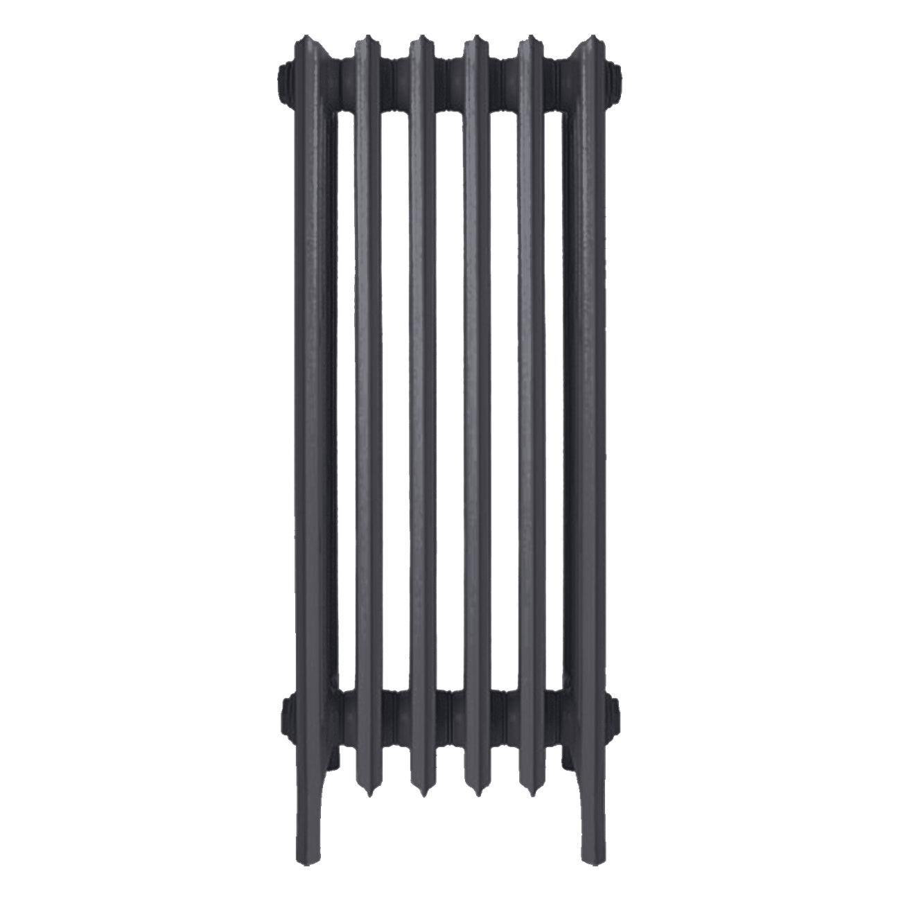 Grace - Black Iron Cast Iron Column Radiator H950mm x W393mm 6 Column - Floor Standing