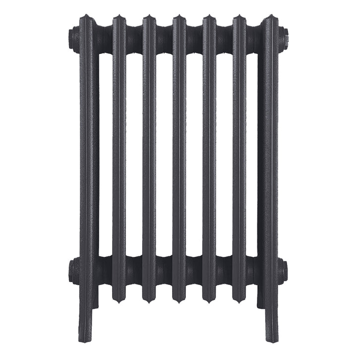 Grace - Black Iron Cast Iron Column Radiator H600mm x W454mm 6 Column - Wall Hung