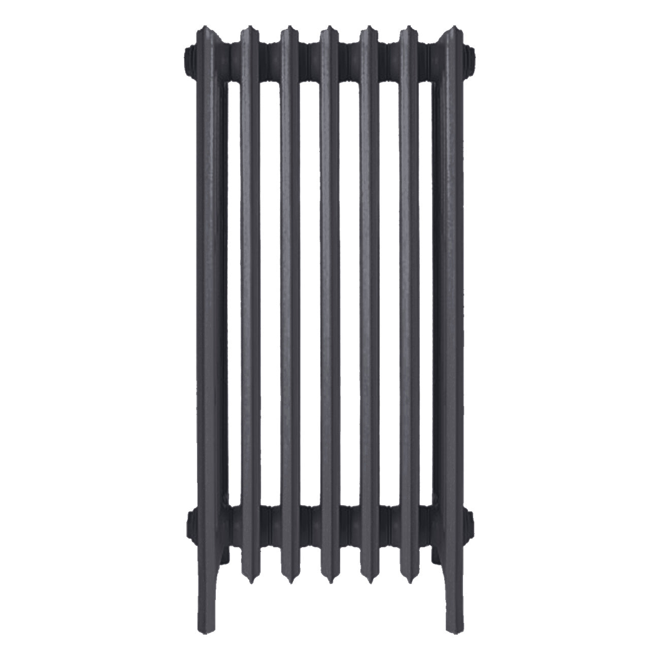Grace - Black Iron Cast Iron Column Radiator H950mm x W454mm 6 Column - Floor Standing