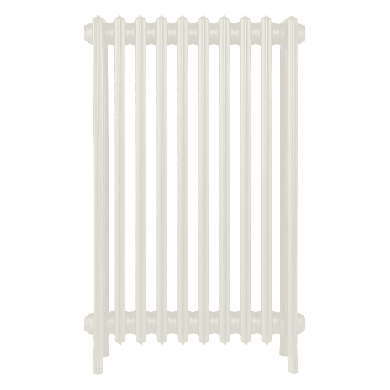 Grace - Chalk White Cast Iron Column Radiator H950mm x W635mm 4 Column - Floor Standing