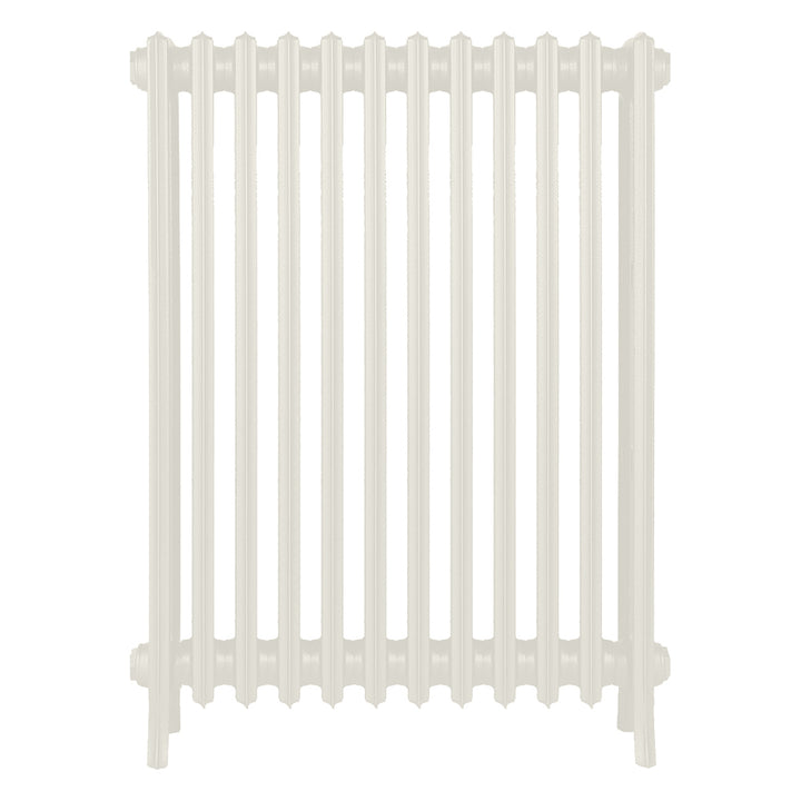 Grace - Chalk White Cast Iron Column Radiator H950mm x W756mm 4 Column - Floor Standing