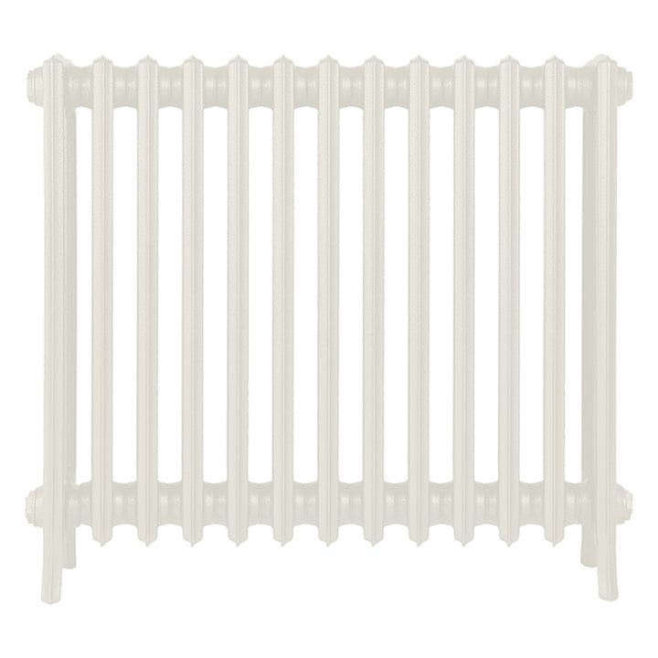 Grace - Chalk White Cast Iron Column Radiator H750mm x W817mm 4 Column - Floor Standing
