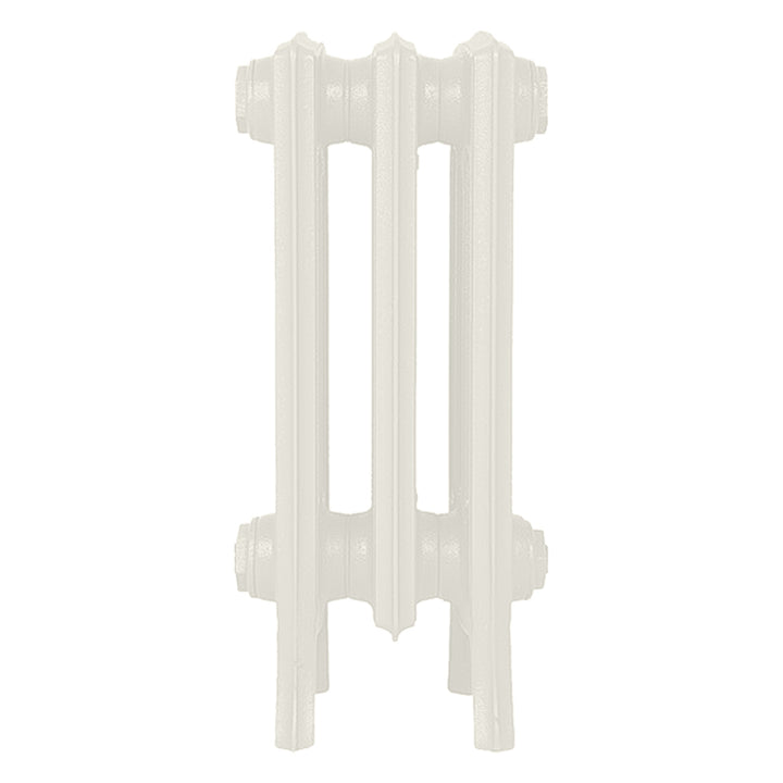 Grace - Chalk White Cast Iron Column Radiator H450mm x W212mm 4 Column - Wall Hung