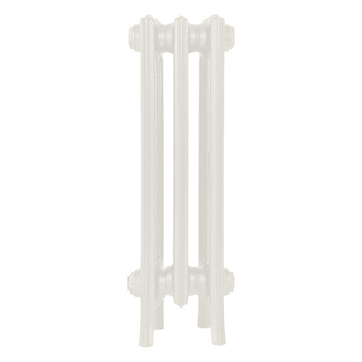 Grace - Chalk White Cast Iron Column Radiator H650mm x W212mm 4 Column - Floor Standing