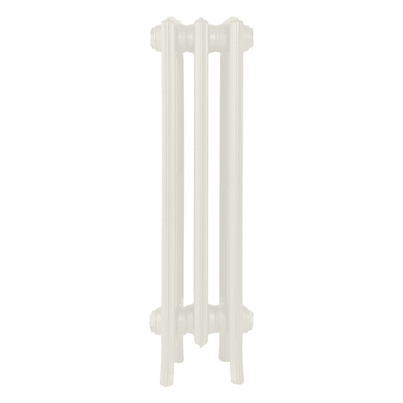 Grace - Chalk White Cast Iron Column Radiator H700mm x W212mm 4 Column - Wall Hung