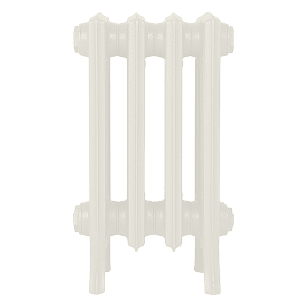 Grace - Chalk White Cast Iron Column Radiator H450mm x W272mm 4 Column - Wall Hung