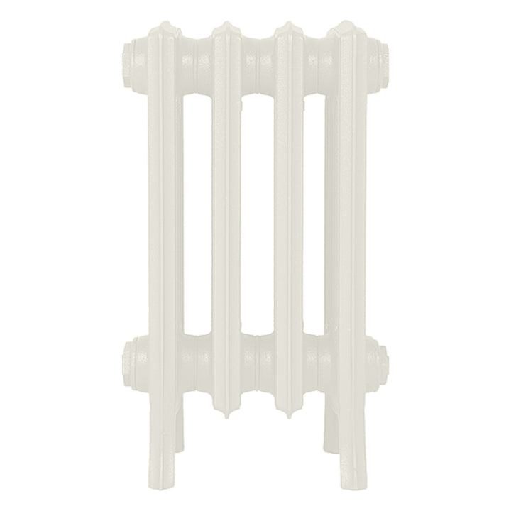 Grace - Chalk White Cast Iron Column Radiator H450mm x W272mm 4 Column - Wall Hung