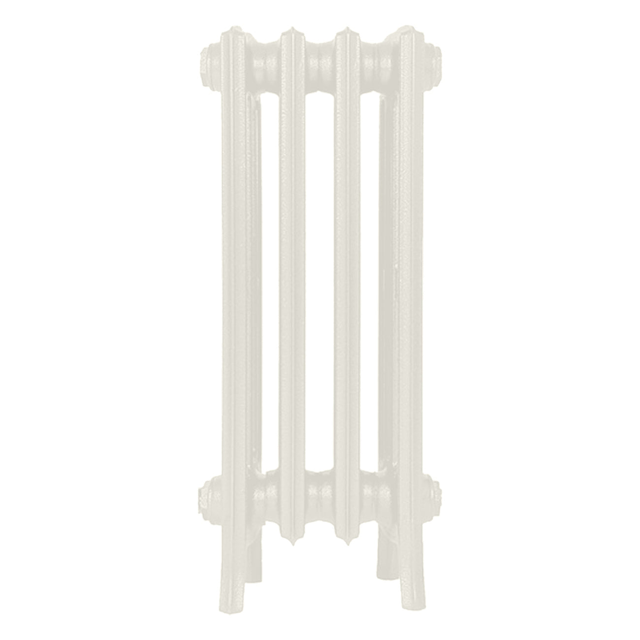 Grace - Chalk White Cast Iron Column Radiator H650mm x W272mm 4 Column - Floor Standing