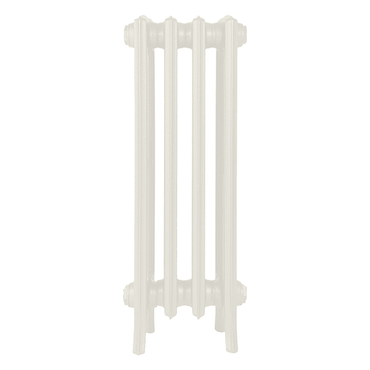 Grace - Chalk White Cast Iron Column Radiator H700mm x W272mm 4 Column - Wall Hung