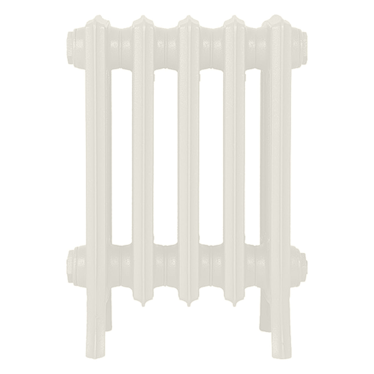 Grace - Chalk White Cast Iron Column Radiator H450mm x W333mm 4 Column - Wall Hung