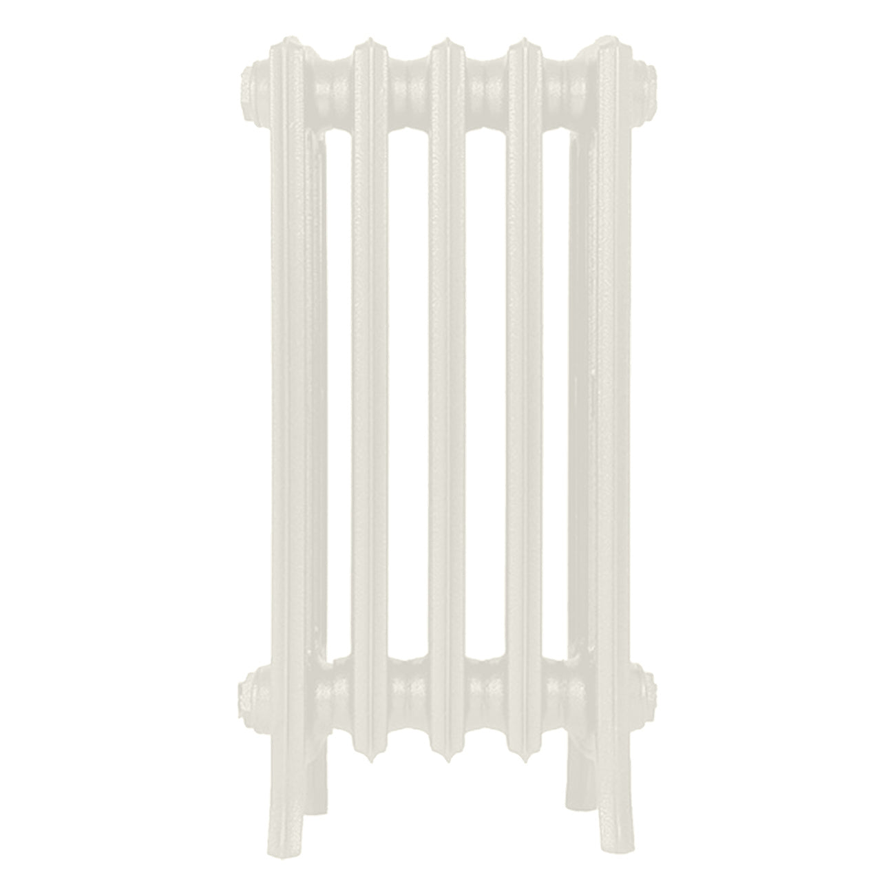 Grace - Chalk White Cast Iron Column Radiator H650mm x W333mm 4 Column - Floor Standing