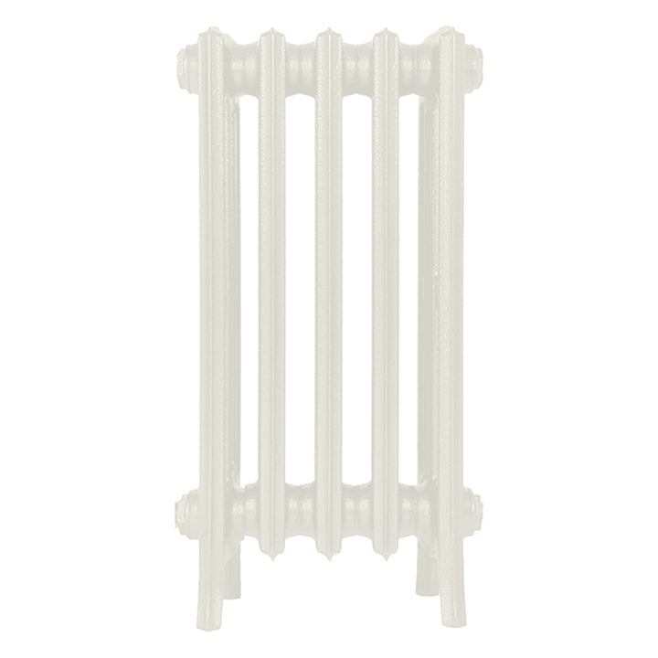 Grace - Chalk White Cast Iron Column Radiator H650mm x W333mm 4 Column - Floor Standing