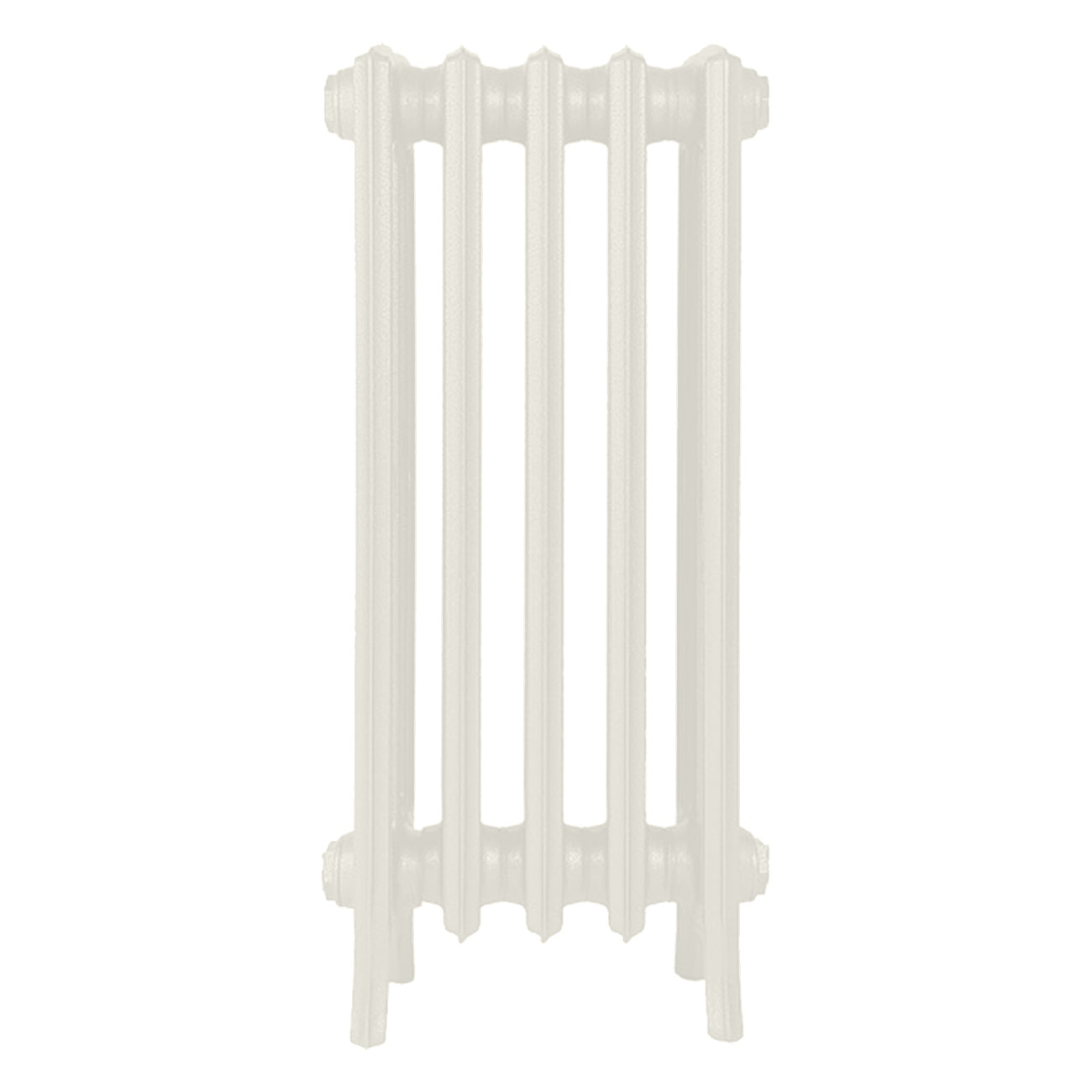 Grace - Chalk White Cast Iron Column Radiator H700mm x W333mm 4 Column - Wall Hung
