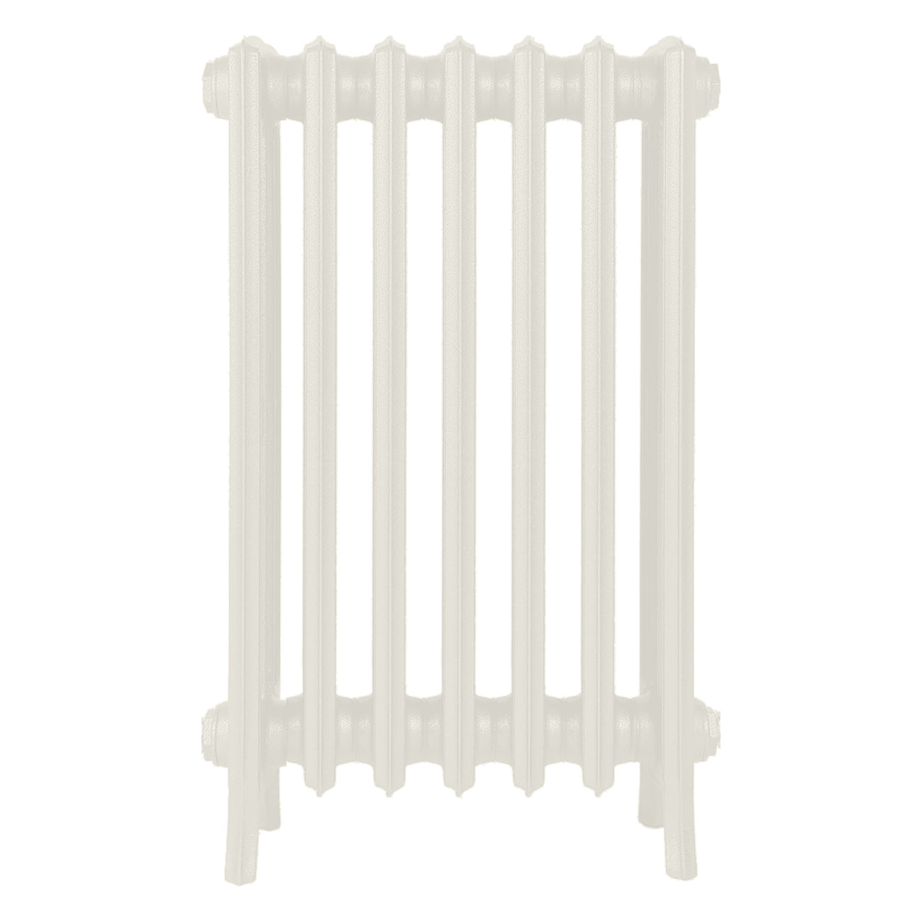 Grace - Chalk White Cast Iron Column Radiator H750mm x W454mm 4 Column - Floor Standing