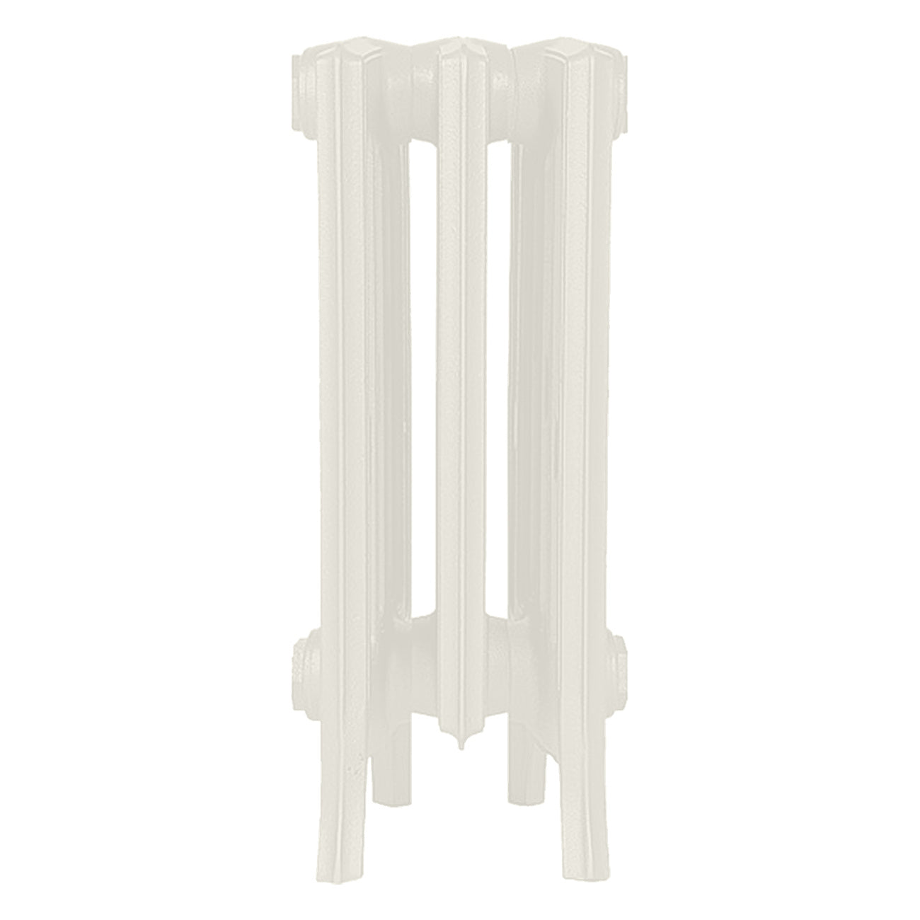 Grace - Chalk White Cast Iron Column Radiator H450mm x W212mm 6 Column - Wall Hung