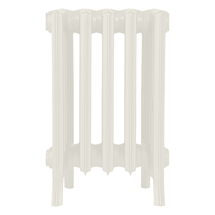 Grace - Chalk White Cast Iron Column Radiator H450mm x W333mm 6 Column - Wall Hung