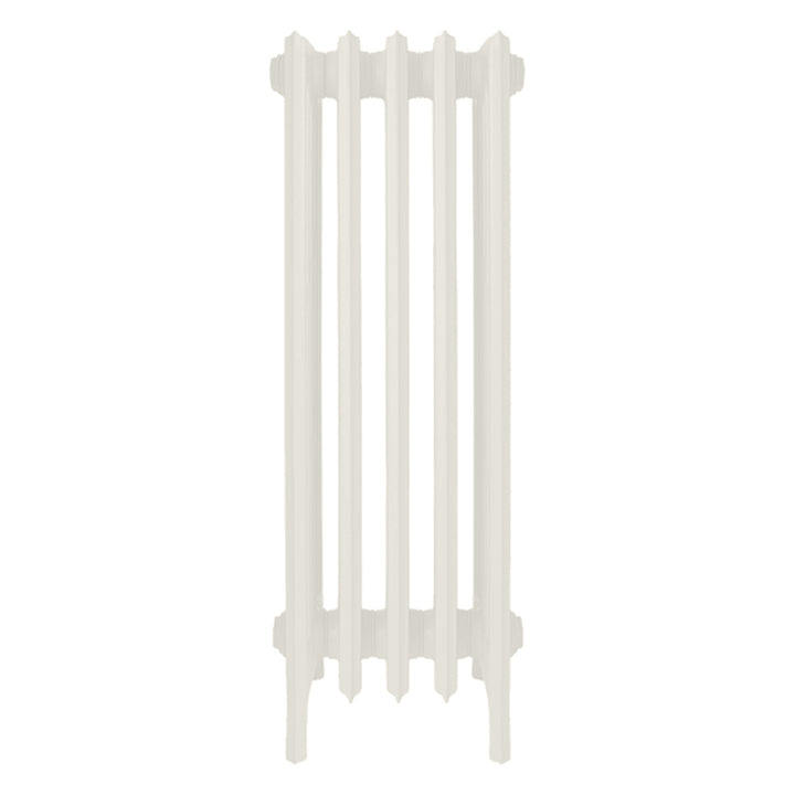Grace - Chalk White Cast Iron Column Radiator H950mm x W333mm 6 Column - Floor Standing