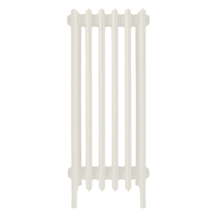 Grace - Chalk White Cast Iron Column Radiator H950mm x W393mm 6 Column - Floor Standing