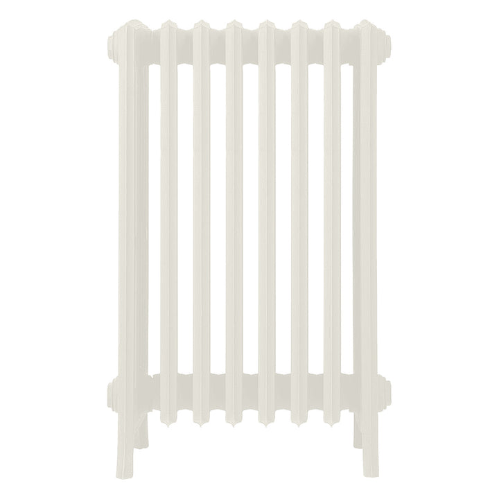 Grace - Chalk White Cast Iron Column Radiator H750mm x W514mm 6 Column - Floor Standing