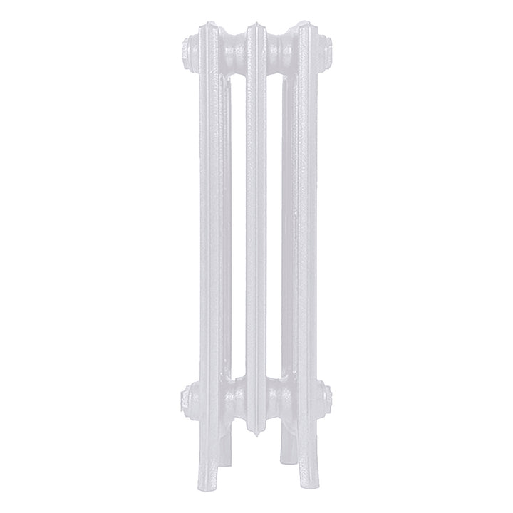 Grace - Ceramic White Cast Iron Column Radiator H600mm x W212mm 4 Column - Wall Hung