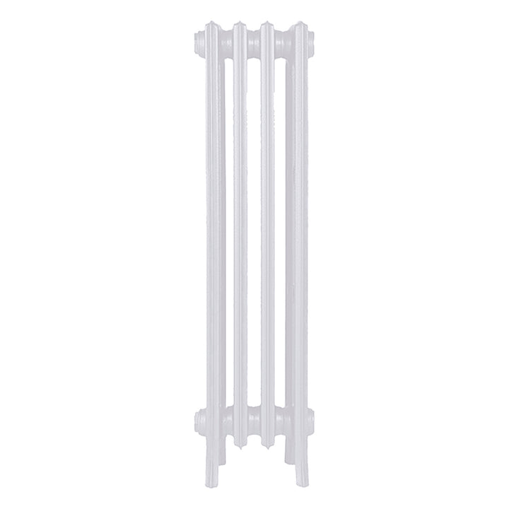 Grace - Ceramic White Cast Iron Column Radiator H950mm x W272mm 4 Column - Floor Standing