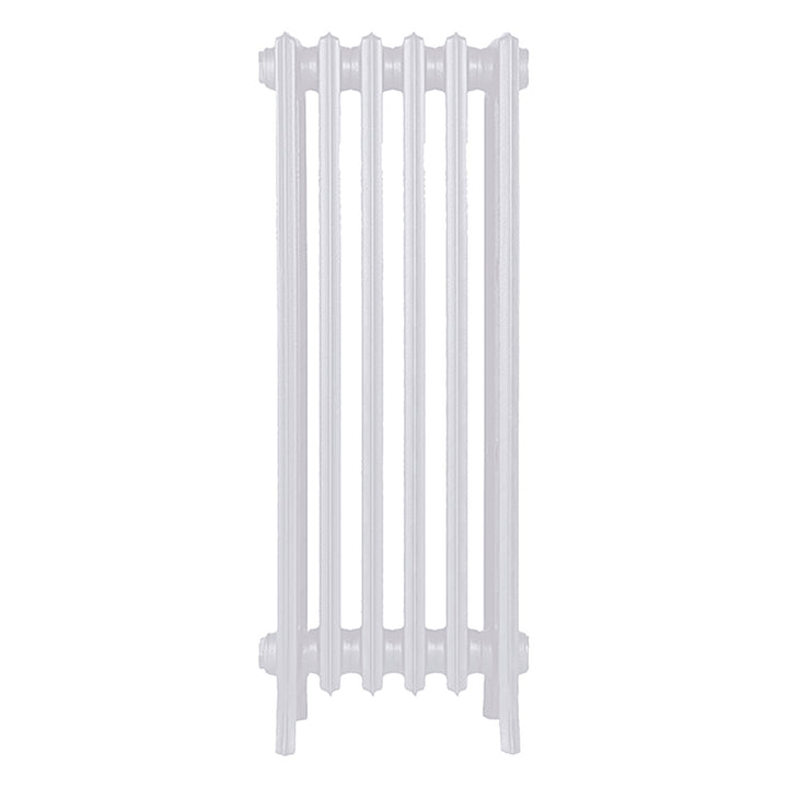 Grace - Ceramic White Cast Iron Column Radiator H950mm x W393mm 4 Column - Floor Standing