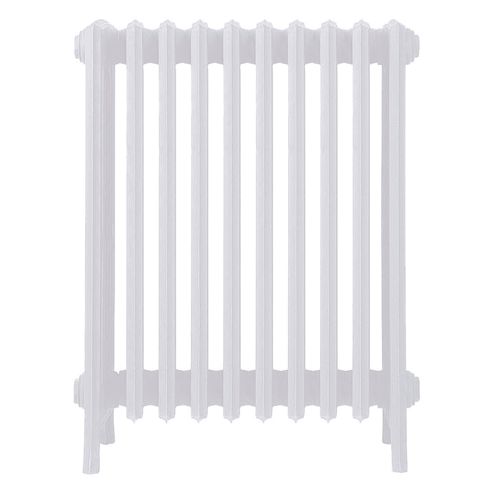 Grace - Ceramic White Cast Iron Column Radiator H700mm x W635mm 6 Column - Wall Hung