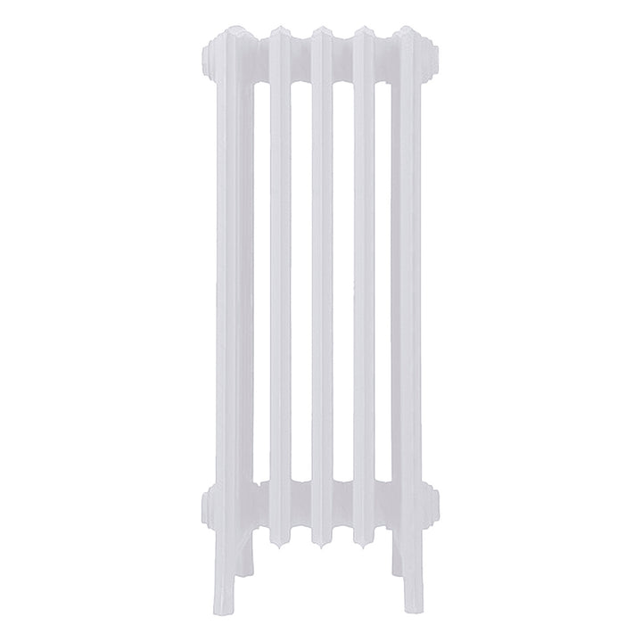 Grace - Ceramic White Cast Iron Column Radiator H700mm x W333mm 6 Column - Wall Hung