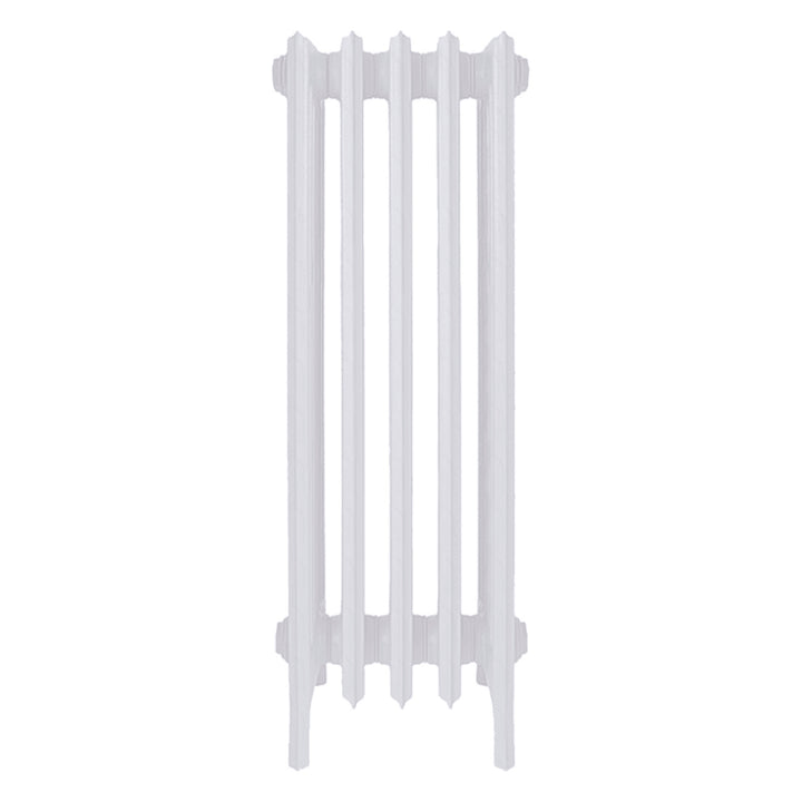 Grace - Ceramic White Cast Iron Column Radiator H950mm x W333mm 6 Column - Floor Standing